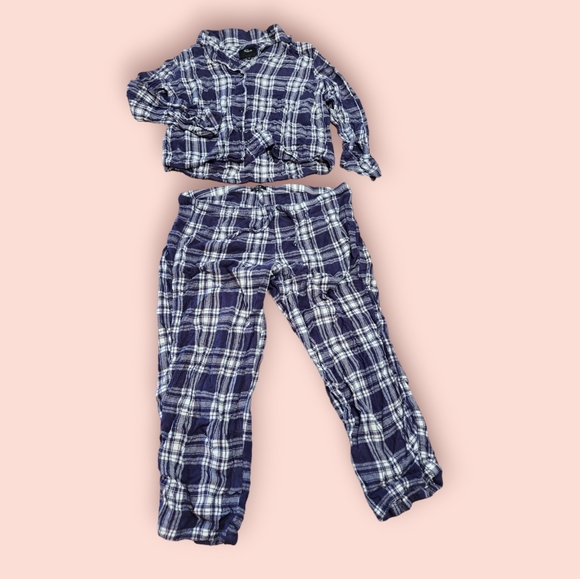 Rails Twilight White Plaid Pajama Set - Picture 2 of 8